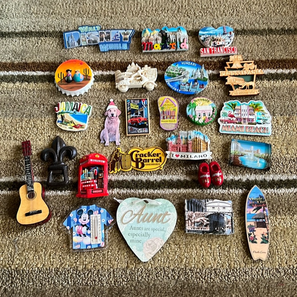 Assortment Magnus for the refrigerator